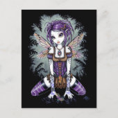 "Addison" Misty Dragonfly Fairy Briefkaart (Voorkant)