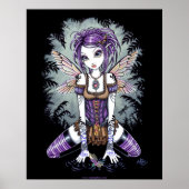 "Addison" Misty Dragonfly Fairy Poster (Voorkant)