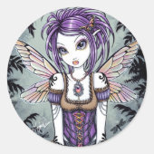 "Addison" Misty Dragonfly Fairy Stickers (Voorkant)