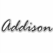 Addison-naam, voor Addison Sticker (Voorkant)