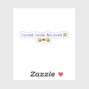 Addison Rae "Secret" Spam Account (oud TikTok Bio) Sticker