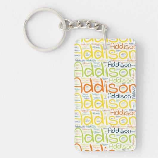 Addison Sleutelhanger (Voorkant)