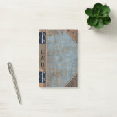Addison Spencer Old Book Cool Monogram Post-it® Notes (Kantoor)