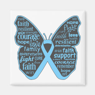 Addison's Disease Awareness Butterfly Magneet