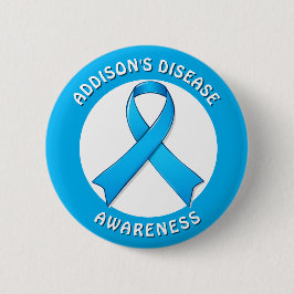 Addison's Disease Awareness Ribbon Ronde Button 5,7 Cm