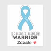 Addison's Disease Warrior Vinyl Sticker (Vel)