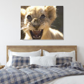 Addo Elephant National Park, Eastern Cape Canvas Afdruk (Insitu (Slaapkamer))