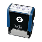 Address Contact Information Zelfinktende Stempel (Product)