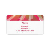 Address Labels - Abstract (Voorkant)