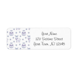 Address Labels with Polar Bears & Reindeers
