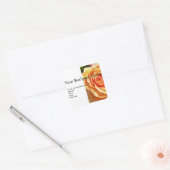 Address Lable Sticker Roses  (Envelop)