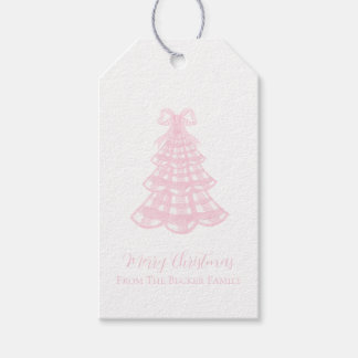 Addy's Collectie - Christmas Tree Gift Label Cadeaulabel