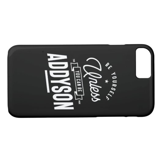 Addyson Persoonlijke naam Birthday Case-Mate iPhone Case (Achterkant (Horizontaal))