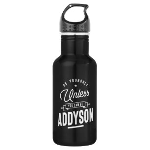 Addyson Persoonlijke naam Birthday Waterfles