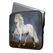 Adel - IJslands Paard Laptop Sleeve (Voorkant Links)