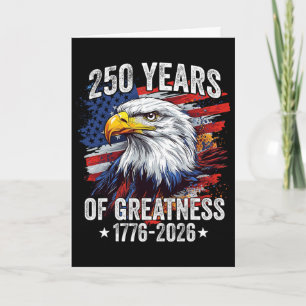 Adelaar 250 Jaar Amerikaans 1776 2026 250e Verjaar Kaart
