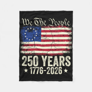 Adelaar 250 Jaar Amerikaans 1776 2026 250ste Verja Fleece Deken