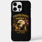 Adelaar 250e verjaardag Verenigde Staten van Ameri Case-Mate iPhone Case (Achterkant)