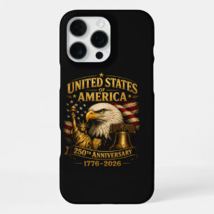 Adelaar 250e verjaardag Verenigde Staten van Ameri iPhone 16 Pro Max Hoesje