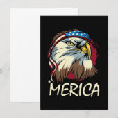 Adelaar 4 juli Amerikaans Kaart (Voorkant / Achterkant)
