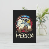 Adelaar 4 juli Amerikaans Kaart (Staand voorkant)