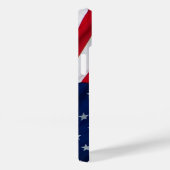 Adelaar Amerikaanse vlag op winderige dag Case-Mate iPhone Case (Achterkant / Rechts)