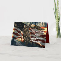 Adelaar Amerikaanse Vlag VS Burgerschap 