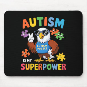 Adelaar Autisme Is Mijn Superkracht Accepteren Ste Muismat