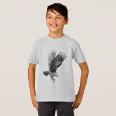 Adelaar bij licht t-shirt (Voorkant volledig)