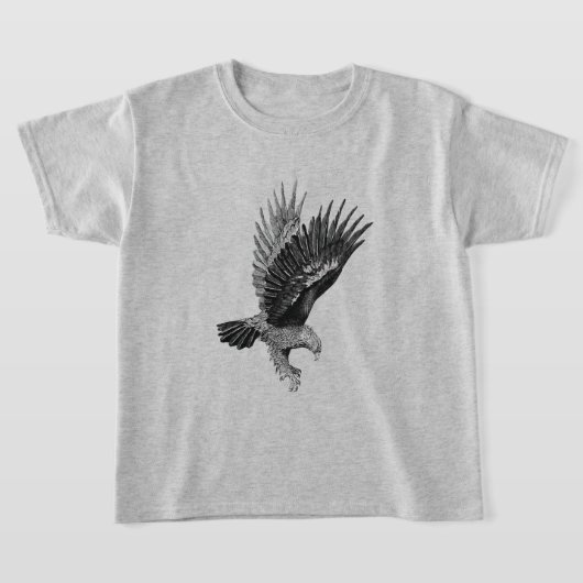 Adelaar bij licht t-shirt (Laagn)