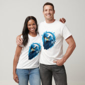 Adelaar Blauw T-shirt (Unisex)