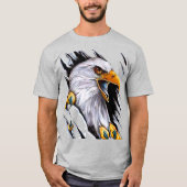 Adelaar breekt door t-shirt (Voorkant)