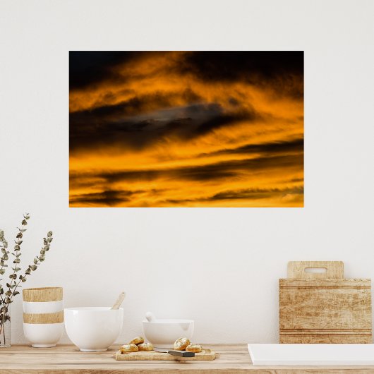 adelaar burnout poster (Keuken)
