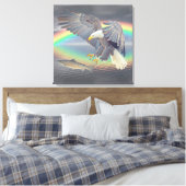 Adelaar Canvas Afdruk (Insitu (Slaapkamer))