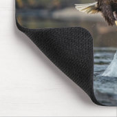 Adelaar die vis vangt muismat (Hoek)