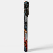 Adelaar en bergen kunst Case-Mate iPhone case (Achterkant / Rechts)