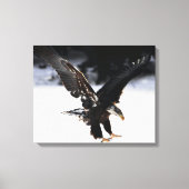 Adelaar en ijs canvas afdruk (Voorkant)