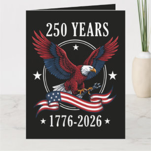 Adelaar En Vlag 250 Jaar 1776-2026 250ste Kaart
