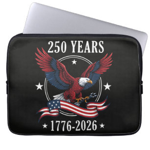 Adelaar En Vlag 250 Jaar 1776-2026 250ste Laptop Sleeve