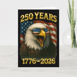 Adelaar En Vlag 250 Jaar 1776-2026 250ste Verjaard Kaart