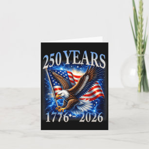 Adelaar en Vlag 250 Jaar 1776-2026 250ste Verjaard Kaart