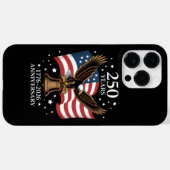 Adelaar en Vlag 250 Jaar Amerika 1776-2026 Case-Mate iPhone Case (Achterkant (horizontaal))