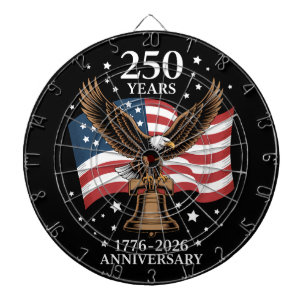 Adelaar en Vlag 250 Jaar Amerika 1776-2026 Dartbord