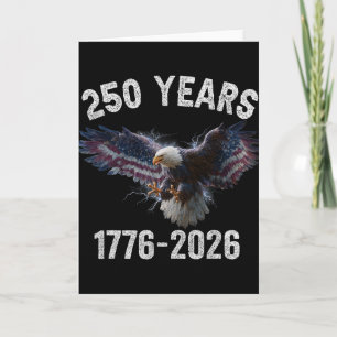 Adelaar En Vlag 250 Jaar  Kaart
