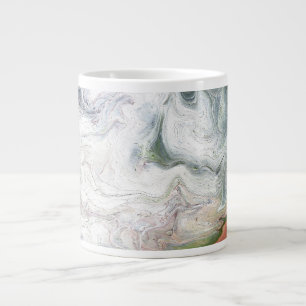 Adelaar Fluffy Witte Abstracte Mok