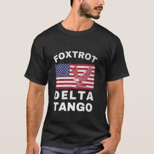 Adelaar Foxtrots Delta Tangos Grappige Foxtrots De T-shirt