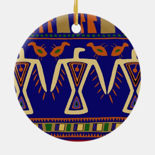 Adelaar Geesten Keramisch Ornament (Achterkant)