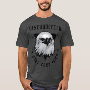 Adelaar Gezicht Citaat vrienden T-shirt