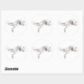 Adelaar Harpy Ronde Sticker (Vel)