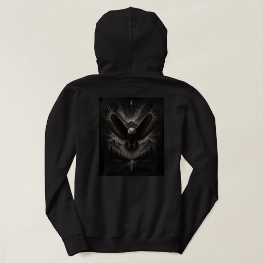 Adelaar Heren Hoodie (Design achterkant)